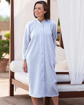 Dressing Gowns for Elderly Ladies Womens Button Dressing Gowns